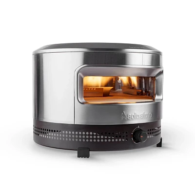 Solo Stove Pi Prime Gas Powered Outdoor Pizza Oven Stainless Steel