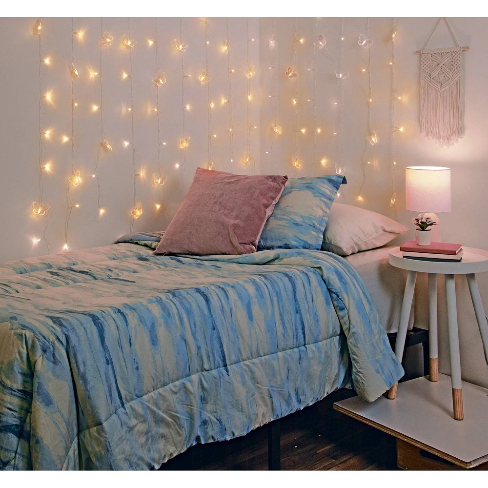 LED Butterfly Teen Curtain Lights - West & Arrow