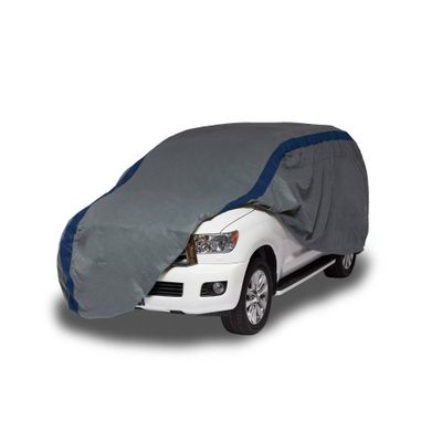 Duck Covers 22 Weather Defender SUV Truck Automotive Exterior Cover Gray/Blue