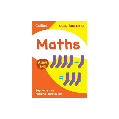 Maths Ages: Ages 4-5 - (Collins Easy Learning Preschool) by Collins Uk (Paperback)