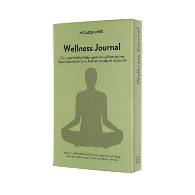 Moleskine Guided Journal 5.12x8.25 Wellness