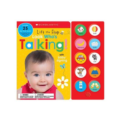 Look Whos Talking!: Scholastic Early Learners (Sound Book) - (Hardcover)