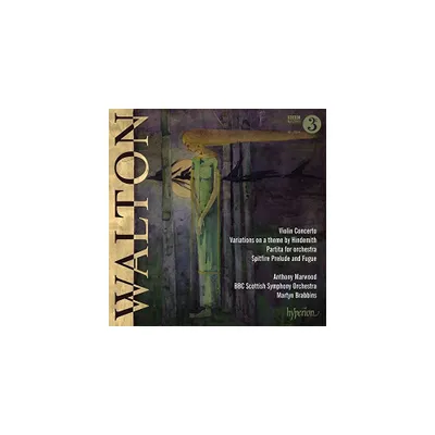 Walton & Anthony Marwood - Walton: Violin Concerto, Variations On A Theme By Hindemith, Partita (CD)