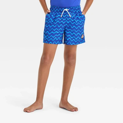 Boy Wave Printed Swim Short