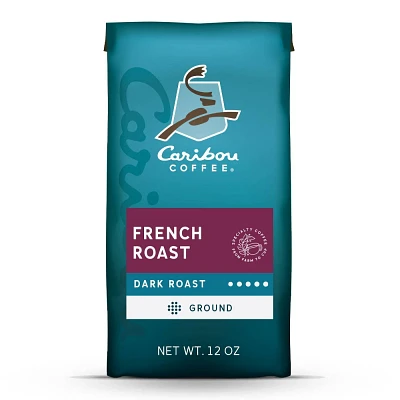 Caribou Coffee French Dark Roast Ground Coffee - 12oz