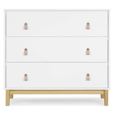 babyGap by Delta Children Legacy 3 Drawer Dresser with Leather Pulls and Interlocking Drawers