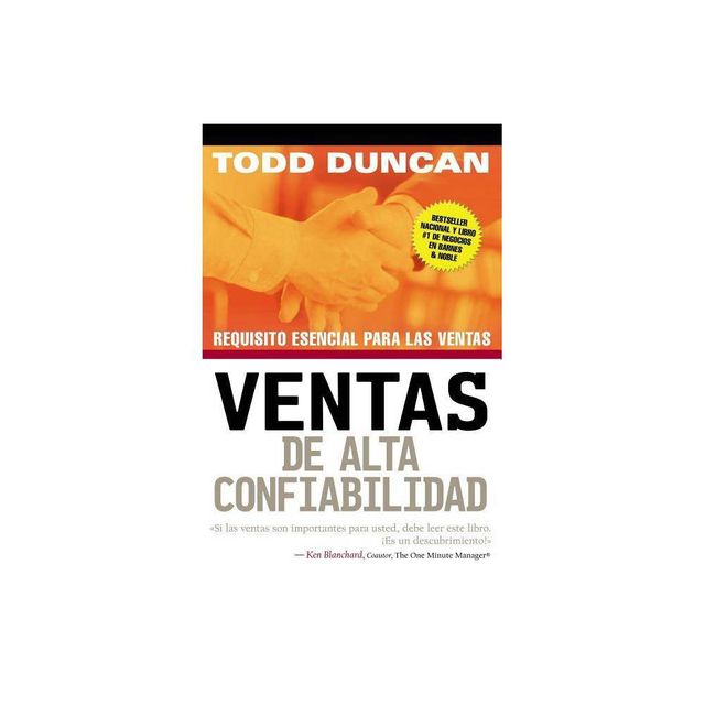 Ventas de Alta Confiabilidad - by Todd Duncan (Paperback)