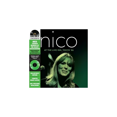 NICO and John Cale Lou Reed - At The Live Inn Tokyo 86 (Colored Vinyl Clear Vinyl Green)