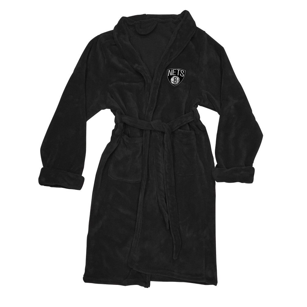 NBA Brooklyn Net Silk Touch Bathrobe