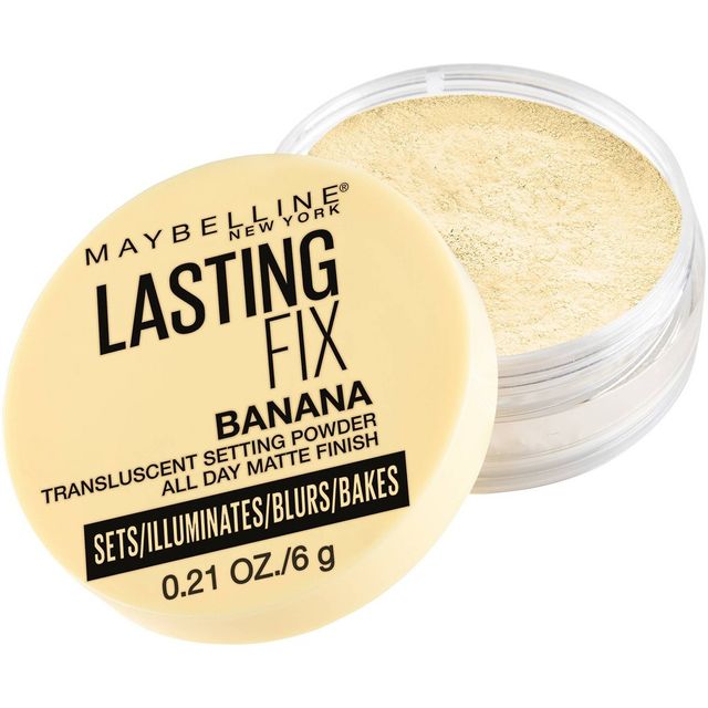 Maybelline Lasting Fix Translucent Loose Setting Powder - Banana - 0.21oz