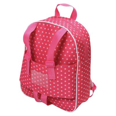 Badger Basket 18 Doll Travel Backpack - Star Pattern