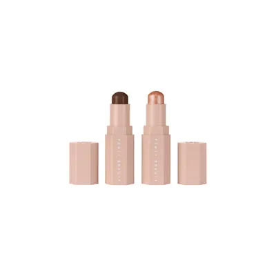 Fenty Snackz by Fenty Beauty by Rihanna Mini Match Stix Duo Contour & Highlighter Set - Deep Medium - 1.072oz/2pc - Ulta Beauty