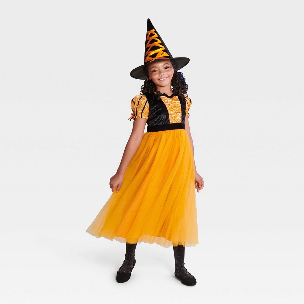 Kids Fancy Witch Halloween Costume Dress