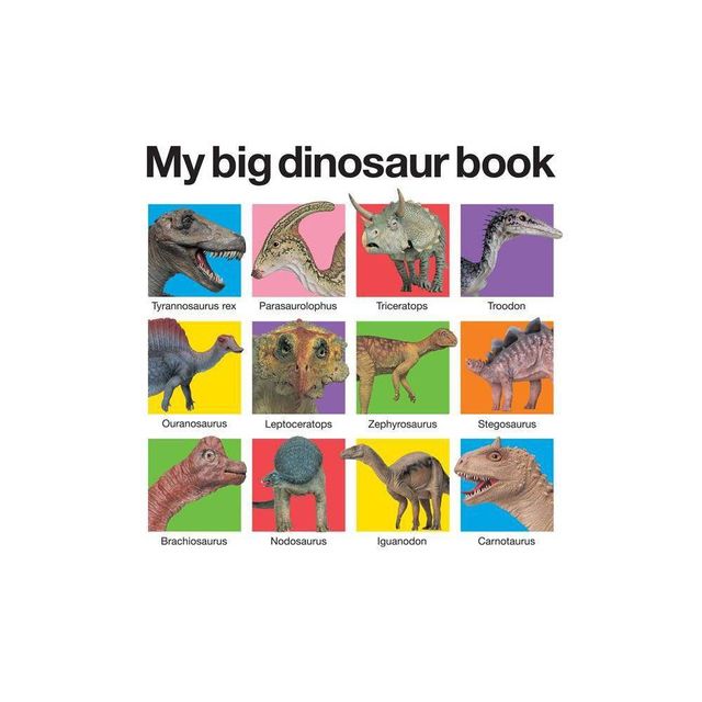 My Big Dinosaur Book - (My Big Board Books) by Roger Priddy (Board Book)