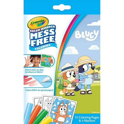 Crayola Color Wonder Bluey Mini Box Set