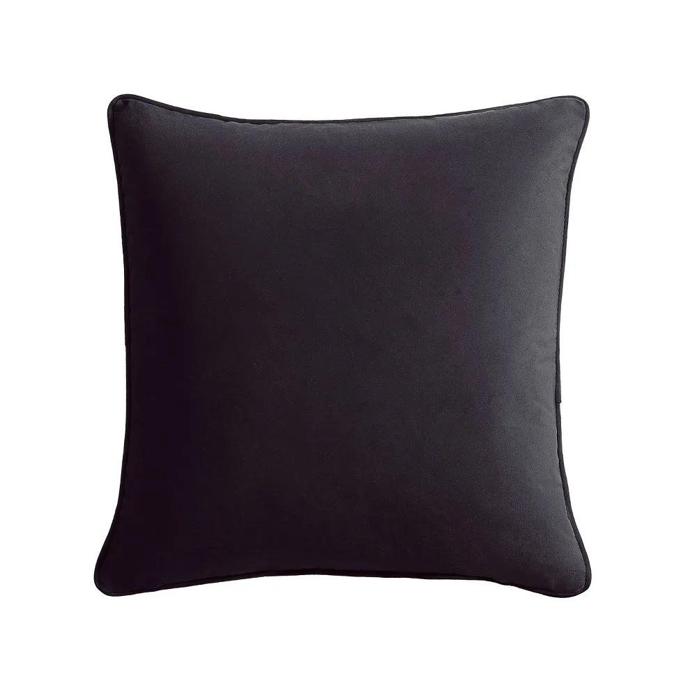 18x18 Solid Velvet Square Throw Pillow - & Starlight: Cover