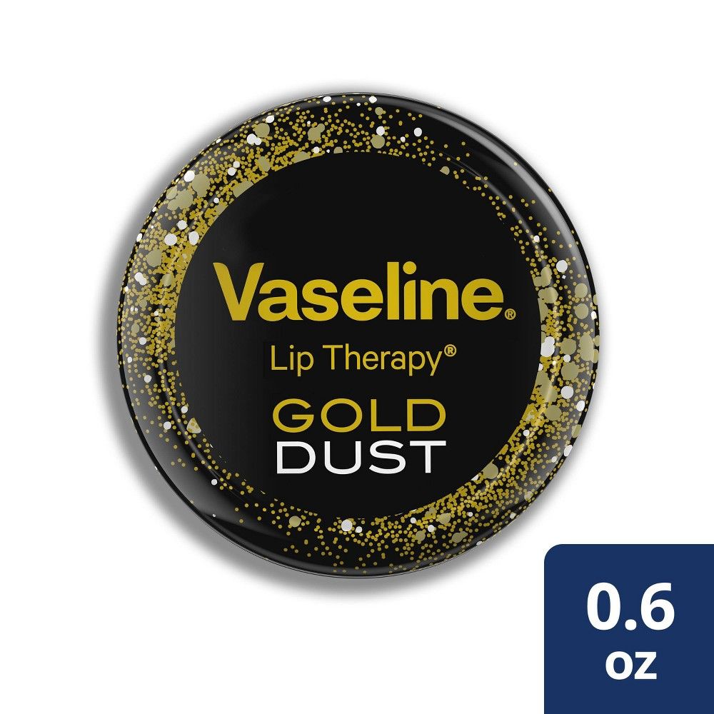 Vaseline Gold Dust Lip Tin - 0.6oz | Mall