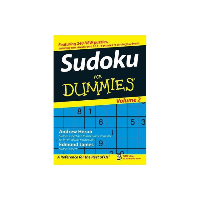 Sudoku For Dummies, Volume 2 - by Andrew Heron & Edmund James (Paperback)