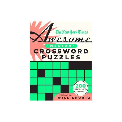 The New York Times Awesome Medium Crossword Puzzles - (Paperback)