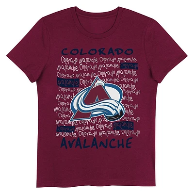 NHL Colorado Avalanche Girls Crew Neck T-Shirt