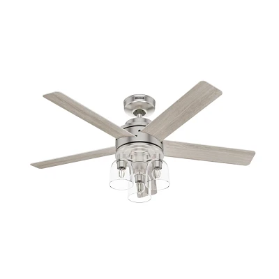 Hunter Fan 52 Lochemeade Ceiling Fan with LED Light Kit and Handheld Remote