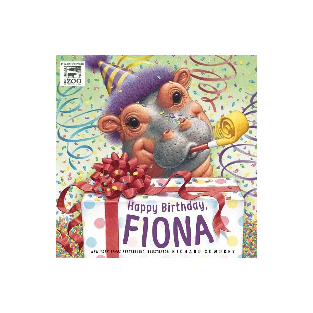 Happy Birthday, Fiona - (A Fiona the Hippo Book) by Zondervan (Hardcover)