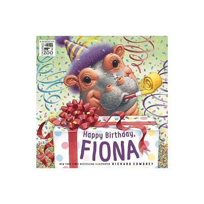 Happy Birthday, Fiona - (A Fiona the Hippo Book) by Zondervan (Hardcover)