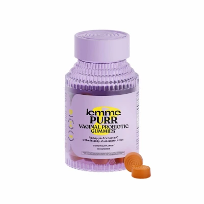 Lemme Purr Vaginal Probiotic Vegan Gummies - 60ct