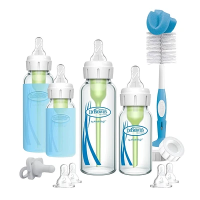 Dr. Browns Anti-Colic Options+ Glass Baby Bottle Set - 18ct