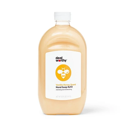 Gel Hand Soap - Milk and Honey - 50oz - Dealworthy