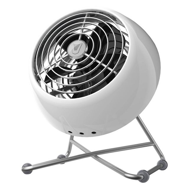 Vornado VFAN Mini Modern Personal Vintage Air Circulator Fan : Desk Fan, Adjustable Tilt, 2 Speeds, Glossy Finish