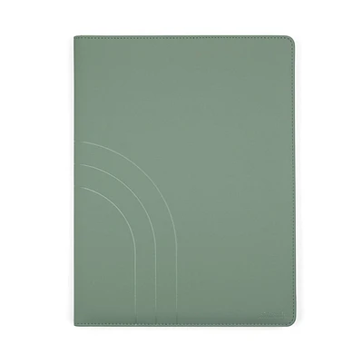 Altitude Padfolio Debossed Arch Dark Sage