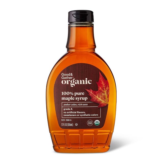 100% Pure Organic Maple Syrup - 12 fl oz - Good & Gather