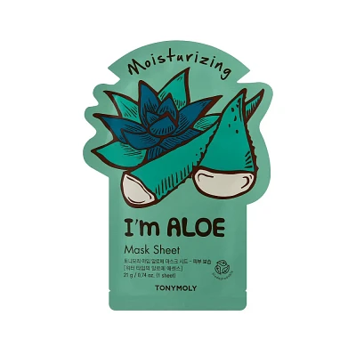 TONYMOLY Aloe Face Sheet Mask - 0.74oz