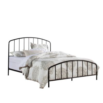 Tolland Metal Bed Black