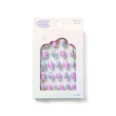 Press-On Nail Set - Gems - 24pc - More Than Magic