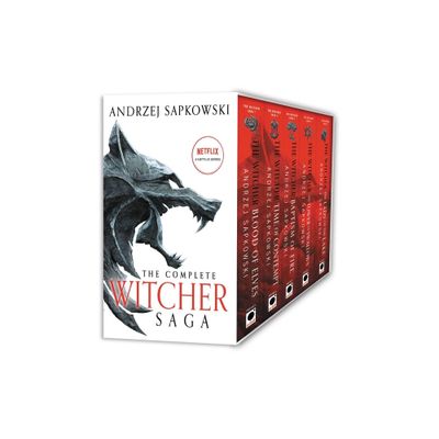 The Witcher Boxed Set: Blood of Elves, the Time of Contempt, Baptism of Fire, the Tower of Swallows, the Lady of the Lake - by Andrzej Sapkowski