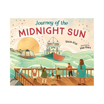 Journey of the Midnight Sun - by Shazia Afzal (Hardcover)