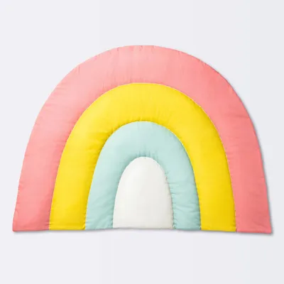 Quilted Floor Blanket and Playmat - Rainbow - Cloud Island