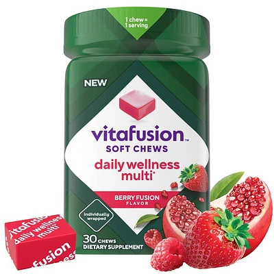 Vitafusion Daily Nutrient Support Soft Chews - 30ct