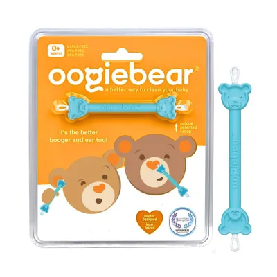 oogiebear Dual Nasal Booger and Ear Wax Remover for Newborns, Infants and Toddlers - Aspirator Alternative