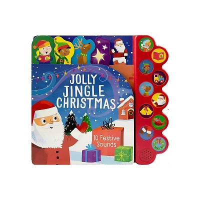 Jolly Jingle Christmas - by Becky Wilson (Board Book)