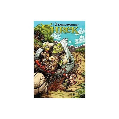 Shrek Forever After: The Prequel - (DreamWorks Graphic Novels) by Scott Shaw! (Paperback)