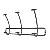 Bent Wire 3 Hooks Rail Black - Threshold