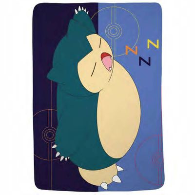 Pokemon Snorlax Mode Kids Blanket