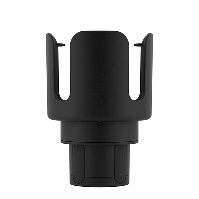 Ello Adjustable Car Cup Adapter Water Bottle Accessories Black