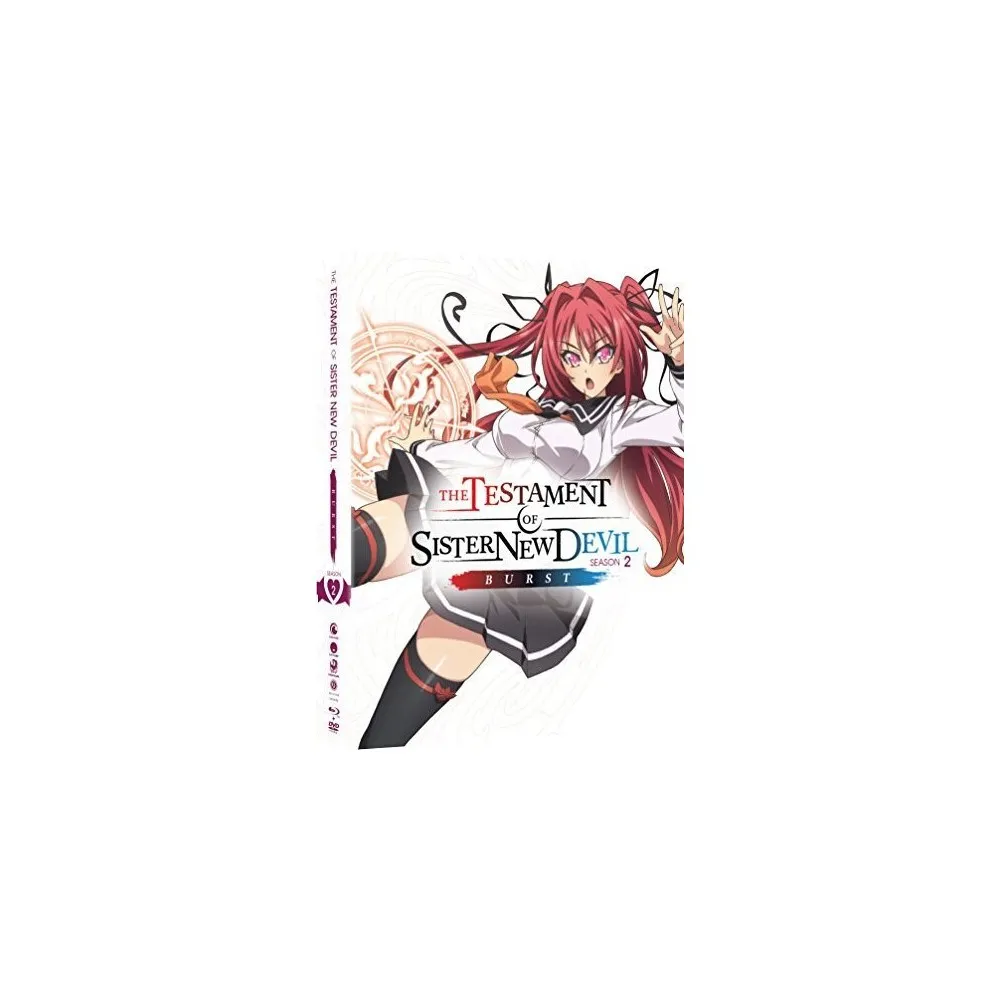 The Testament Of Sister New Devil Burst: Season Two + Ova (Blu-ray)