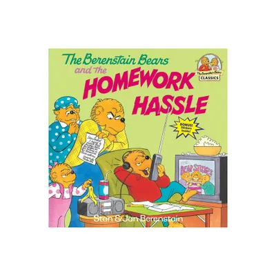 The Berenstain Bears and the Homework Hassle - (First Time Books) by Stan Berenstain & Jan Berenstain (Paperback)