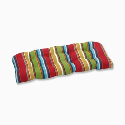 Westport Outdoor Wicker Loveseat Cushion - Pillow Perfect