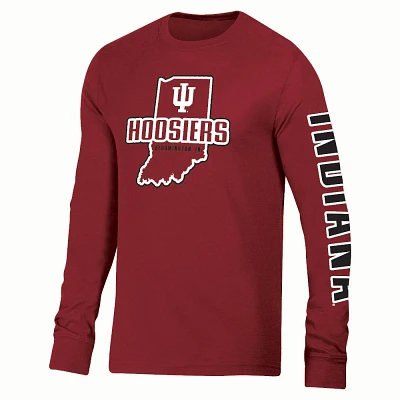 NCAA Indiana Hoosiers Mens Long leeve T-hirt